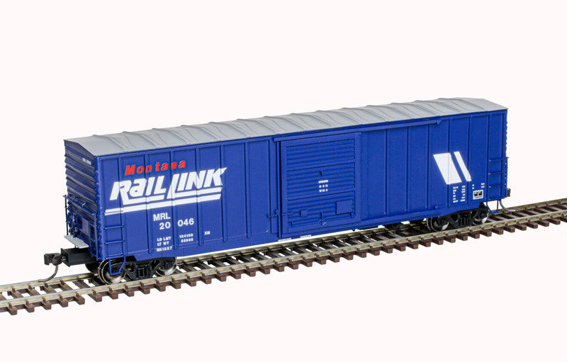 Atlas Master HO 20007070 50' Precision Design Rib-Side Single Door Boxcar Montana Rail Link MRL #200052