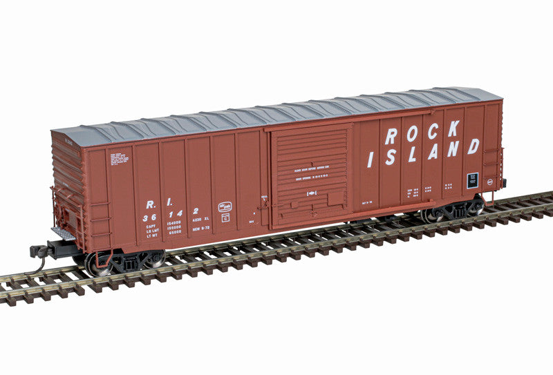 Atlas Master HO 20007071 50' Precision Design Rib-Side Single Door Boxcar Rock Island RI #36136