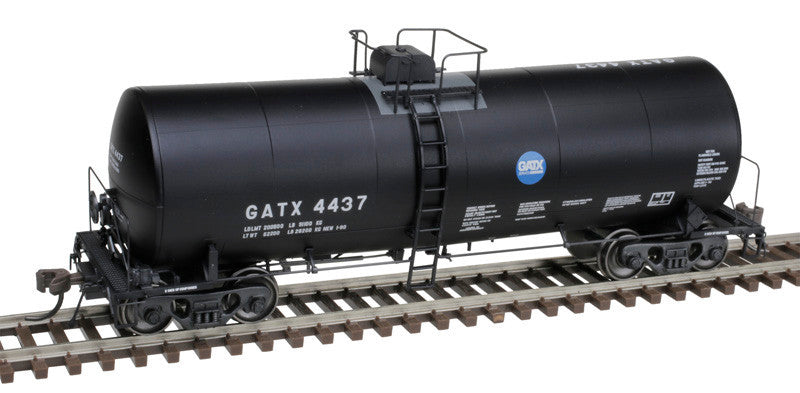 Atlas Master HO 20007225 Trinity 17,600-Gallon Corn Syrup Tank Car GATX 'Service Driven' Logo GATX #4437