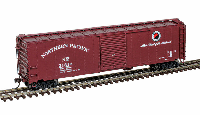 Atlas Master HO 20007523 50' Postwar Single Door Boxcar Northern Pacific NP #31312