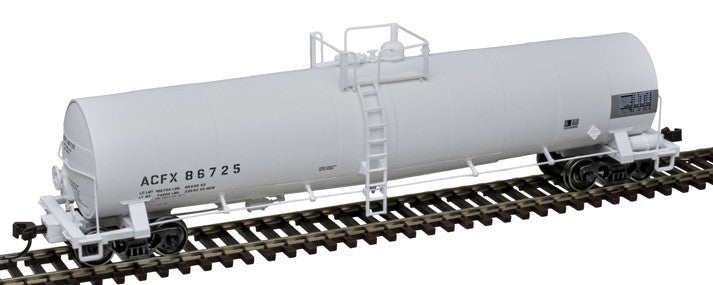 Atlas Master HO 20007620 ACF 23,500-Gallon Tank Car ACFX 'White' #86725