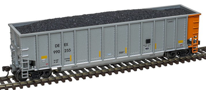 Atlas Trainman HO 20007708 Aluminum Coal Gondola w/Load Detroit Edison DEEX #990255