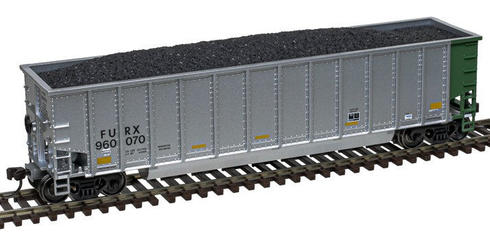 Atlas Trainman HO 20007717 Aluminum Coal Gondola w/Load First Union FURX #960070