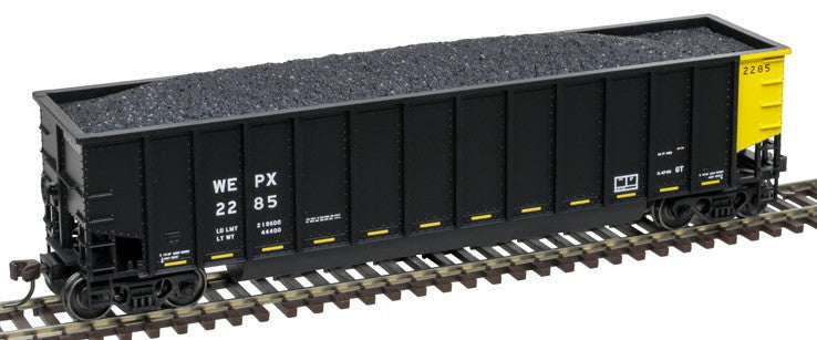 Atlas Trainman HO 20007725 Aluminum Coal Gondola w/Load Wisconsin Electric Power WEPX #2285