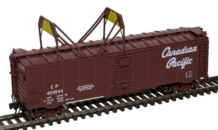Atlas Master HO 20007903 40' Minibox Boxcar Canadian Pacific 'Script Lettering' CP #404544
