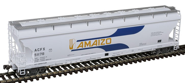 Atlas Master HO 20007984 ACF Pressureaide Centerflow Covered Hopper Amaizo ACFX #51490
