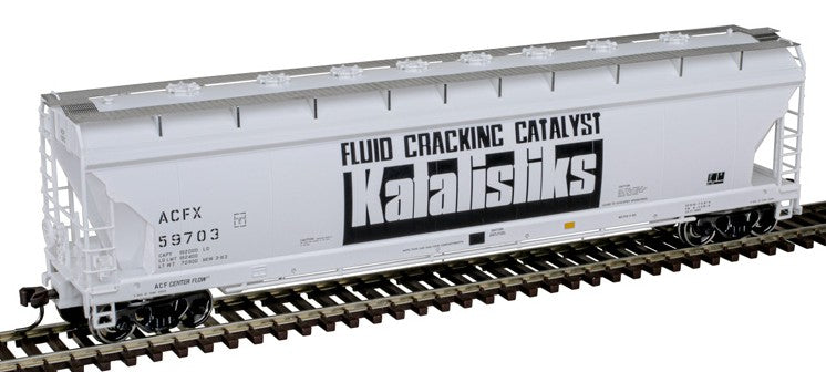 Atlas Master HO 20007989 ACF Pressureaide Centerflow Covered Hopper Katalistiks ACFX #59696
