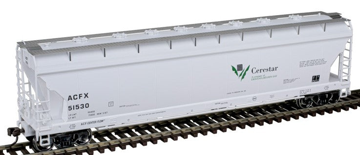 Atlas Master HO 20007999 ACF Pressureaide Centerflow Covered Hopper Cerestar ACFX #51525