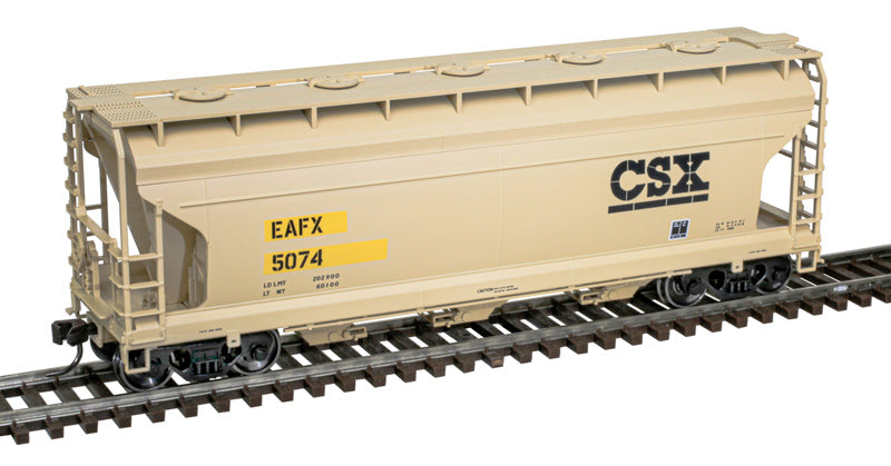 Atlas Trainman HO 20008109 ACF 3560 Covered Hopper Rail Logistics EAFX #5074