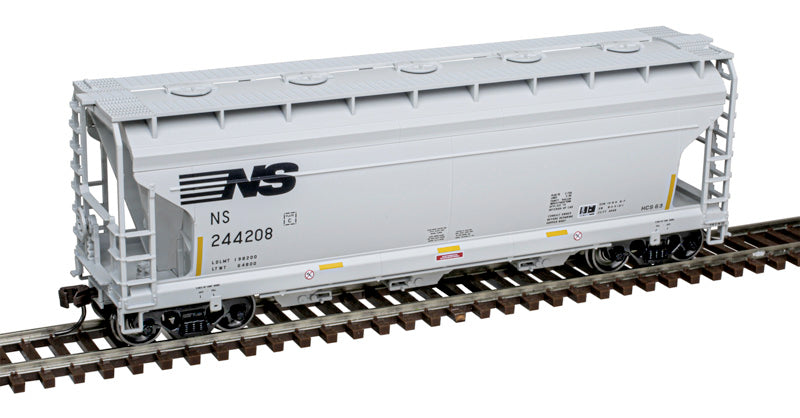 Atlas Trainman HO 20008118 ACF 3560 Covered Hopper Norfolk Southern NS #244208