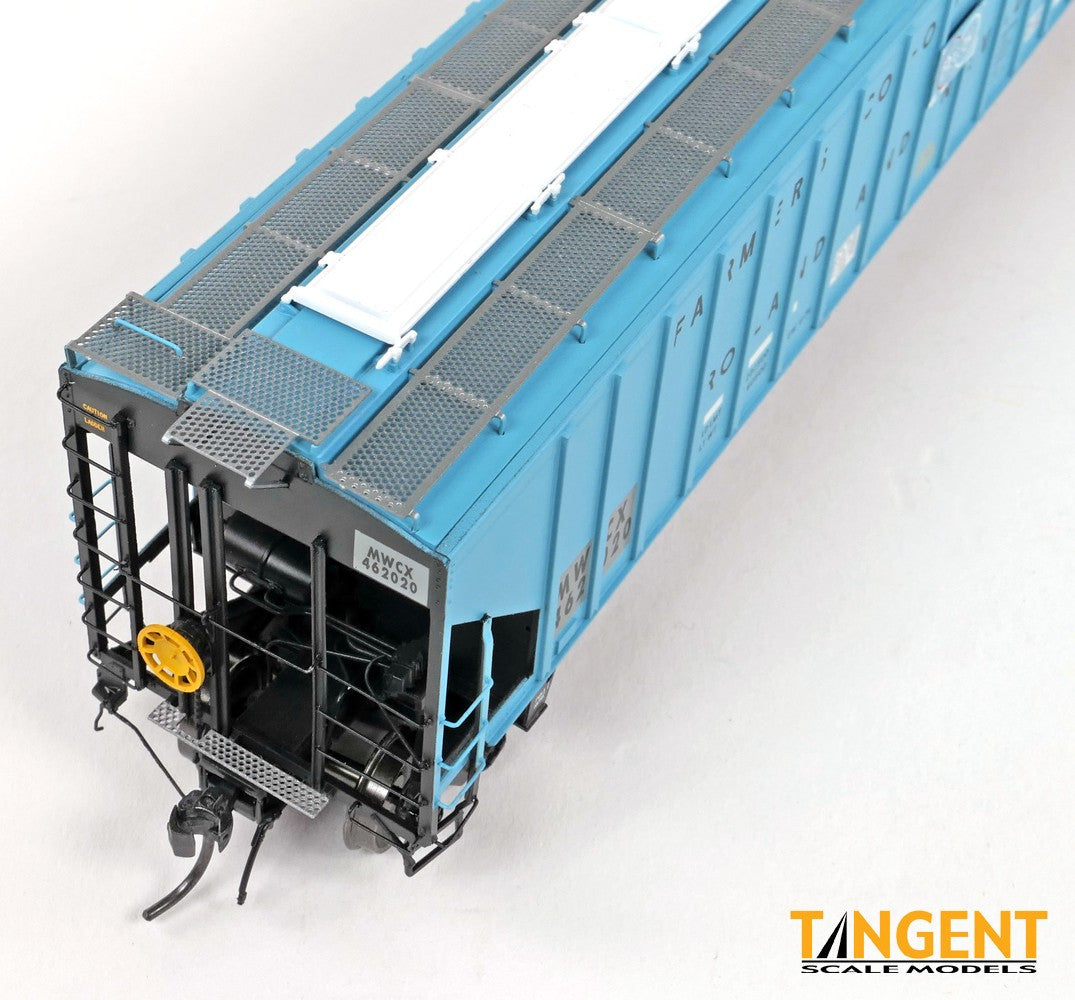 Tangent Scale Models HO 20080-01 PS4750 Covered Hopper Midwest Railcar Corporation 'Roland & Nevada 2013+' MWCX #462020