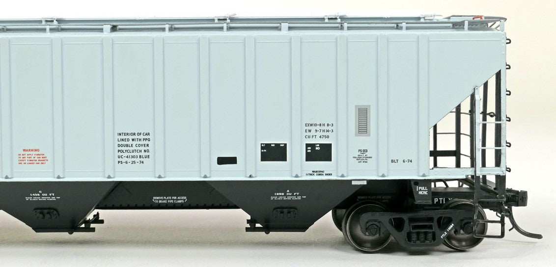 Tangent Scale Models HO 20085-02 PS4750 Covered Hopper Pullman Transport Leasing Company 'The Andersons 1999+' PLTX #14390