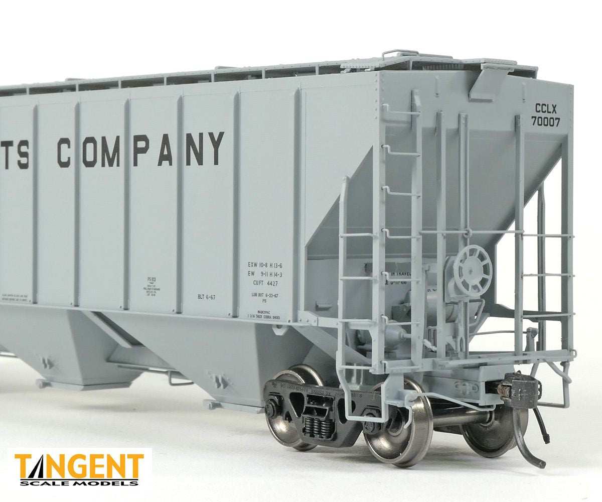 Tangent Scale Models HO 21032-01 Pullman-Standard PS-2 4427 High Side Covered Hopper Corn Products 'Delivery 1967' CCLX #70002