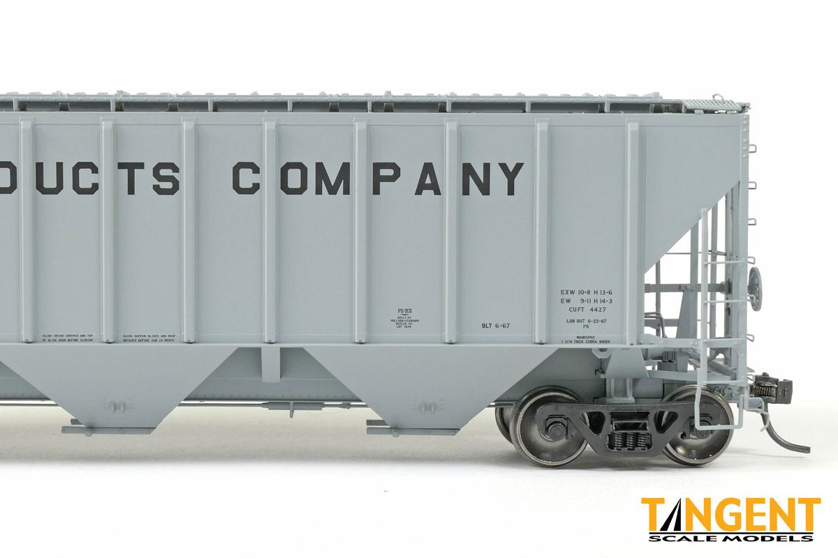 Tangent Scale Models HO 21032-01 Pullman-Standard PS-2 4427 High Side Covered Hopper Corn Products 'Delivery 1967' CCLX #70002
