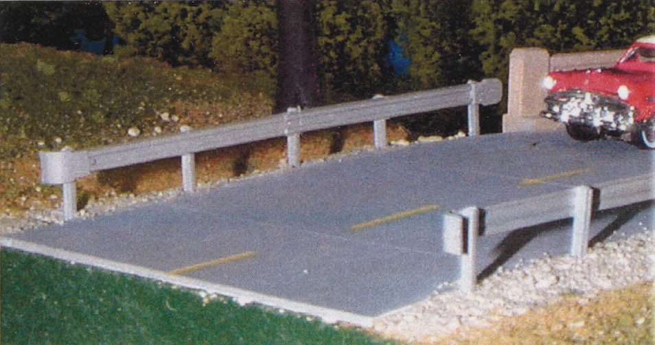 Pikestuff HO 541-0013 Highway Guardrails 6-Pack
