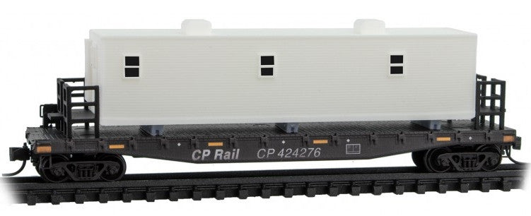 Micro Trains Line N 983 02 212 Camp Car Set Weathered CP Rail CP 4-Pack