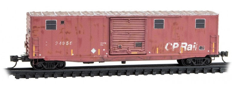 Micro Trains Line N 983 02 212 Camp Car Set Weathered CP Rail CP 4-Pack