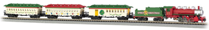 Bachmann N 24017 Spirit of Christmas Steam Train Set