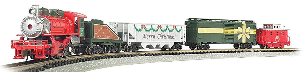 Bachmann N 24027 Merry Christmas Express - North Pole & Southern Steam Train Set