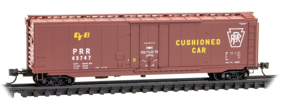 Micro Trains Line N 032 00 611 50' Plug-Door Boxcar Pennsylvania Railroad PRR #45747