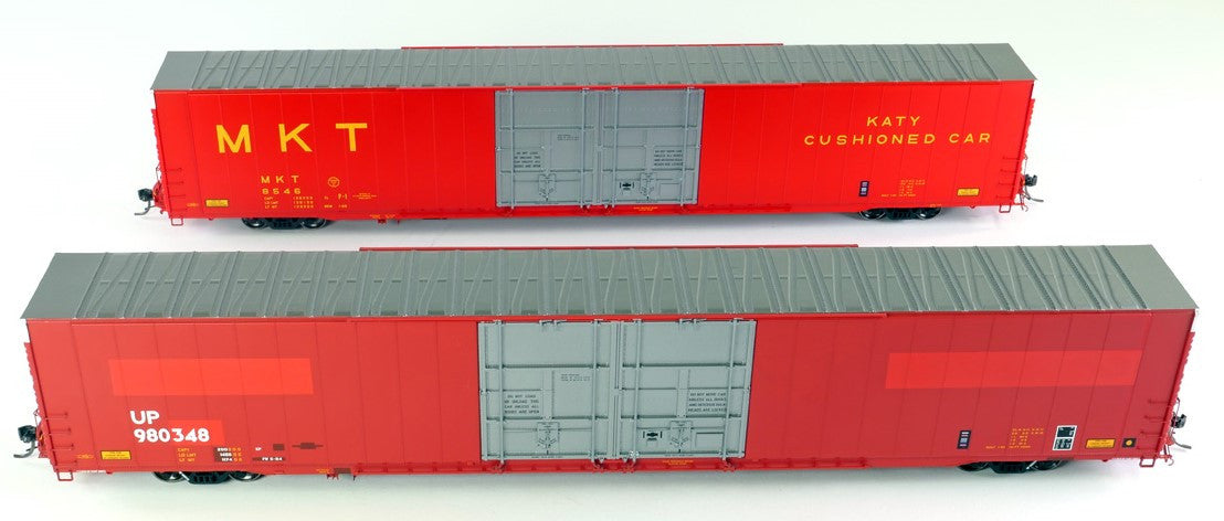 Tangent Scale Models HO 25067-01 Greenville 86′ Double Plug Door Box Car Union Pacific 'Ex-MKT 1984+' UP #980346