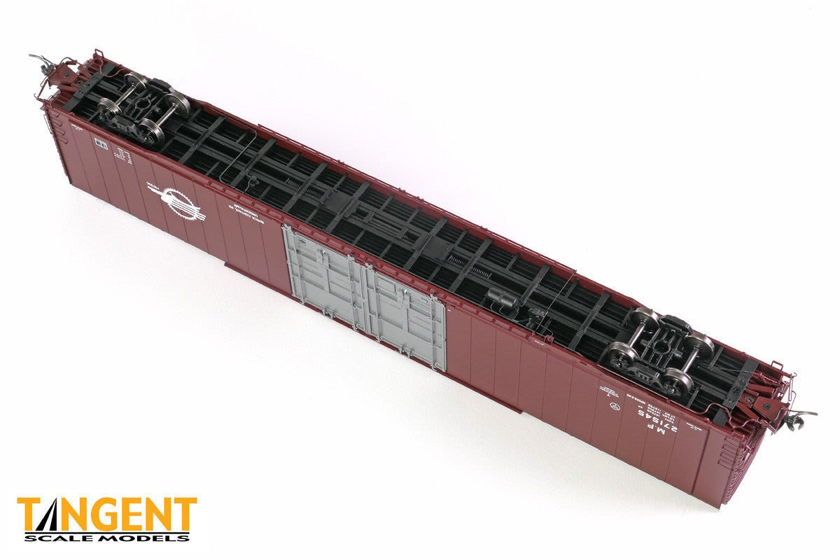 Tangent Scale Models HO 25068-01 Greenville 86′ Double Plug Door Box Car Missouri Pacific 'Screaming Eagle 1985' MP #271527