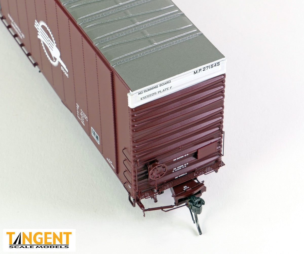 Tangent Scale Models HO 25068-02 Greenville 86′ Double Plug Door Box Car Missouri Pacific 'Screaming Eagle 1985' MP #271545