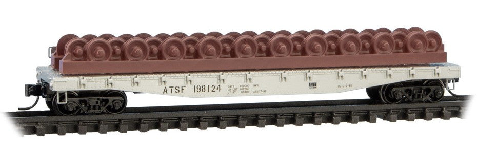 Micro Trains Line N 983 02 281 Atchison Topeka & Santa Fe MOW ATSF 4-Pack
