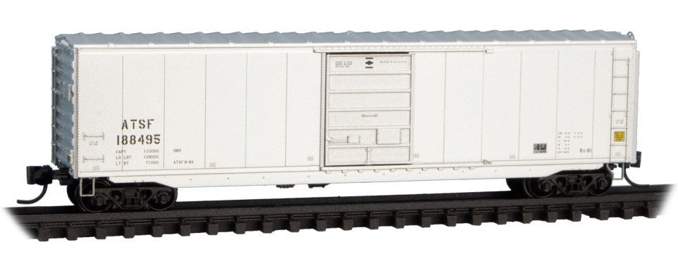 Micro Trains Line N 983 02 281 Atchison Topeka & Santa Fe MOW ATSF 4-Pack