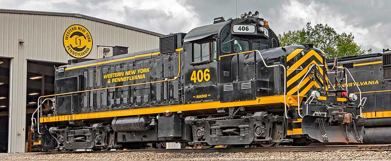 Bowser Executive Line HO 25373 DCC Ready Alco D&H RS3-M 'Chop Nose' Locomotive Western New York & Pennsylvania WNY&P #406