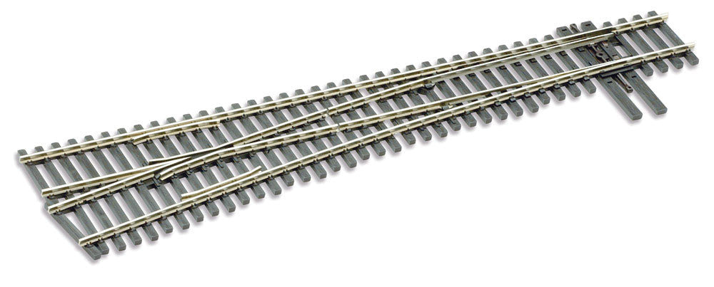Peco Streamline HO SL-E8362 Code 83 No 6 Electrofrog Turnout Nickel Silver Left Hand