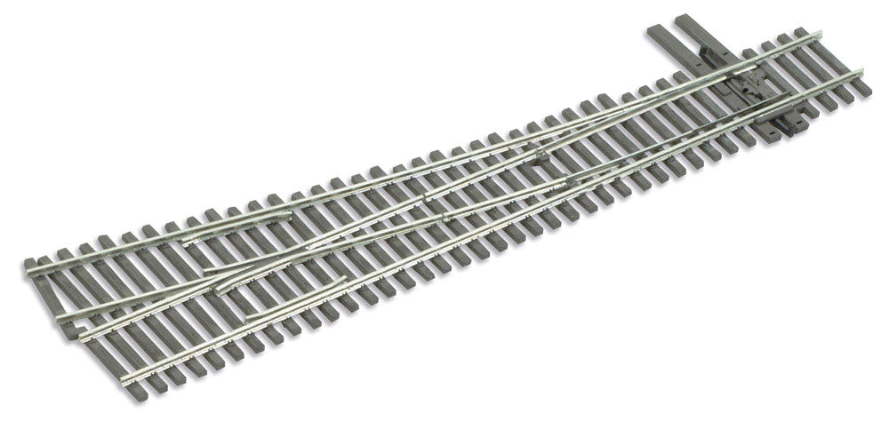 Peco Streamline HO SL-E8361 Code 83 No 6 Electrofrog Turnout Nickel Silver Right Hand
