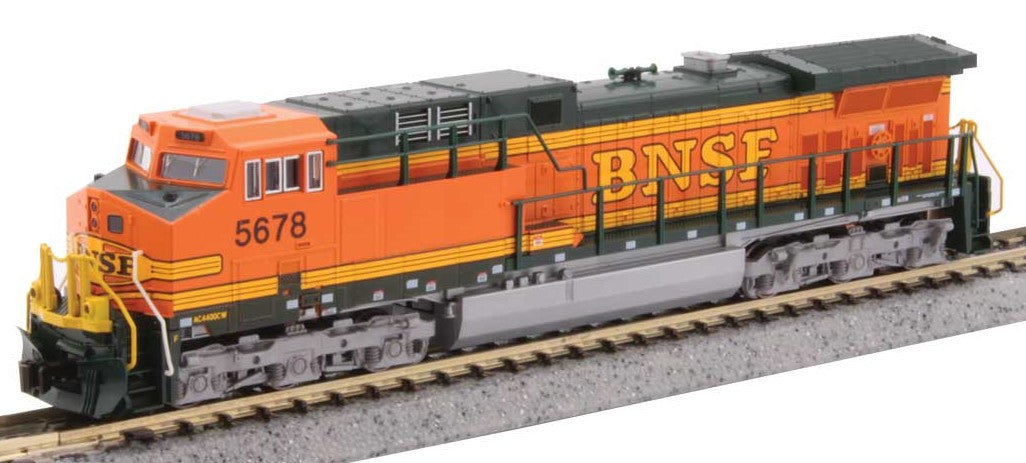 Kato N 176-7115 DCC Ready GE AC4400CW Locomotive BNSF Railway 'H1 Scheme' BNSF #5678