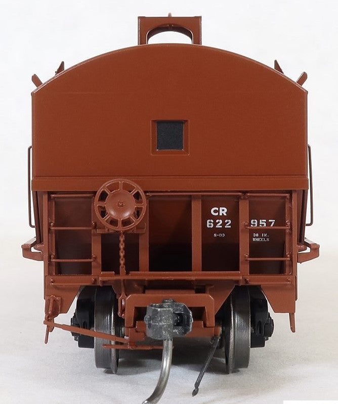 Tangent Scale Models HO 27012-01 PRR Samuel Rea Shops G41A Coil Car 'G41A Repaint 1976' w/ Hoods Conrail CR #622937
