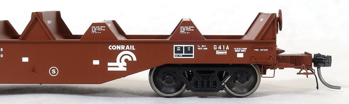 Tangent Scale Models HO 27013-01 PRR Samuel Rea Shops G41A Coil Car 'G41A Repaint 1997' without Hoods Conrail CR #606621