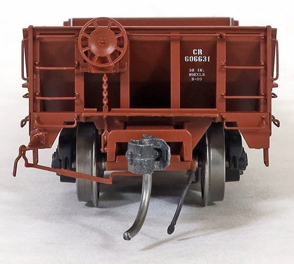 Tangent Scale Models HO 27013-01 PRR Samuel Rea Shops G41A Coil Car 'G41A Repaint 1997' without Hoods Conrail CR #606621