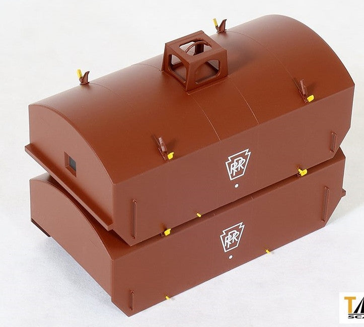 Tangent Scale Models HO 27080-01 PRR Samuel Rea Shops G41A Coil Car Hoods Pennsylvania Railroad PRR 'Version 1 Logo' 2-Pack