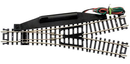 Atlas N 2708 Code 80 No. 4 Remote Turnout 'Standard Line' with Nickel Silver Rail & Black Ties - Wye