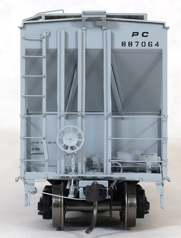 Tangent Scale Models HO 28063-09 PC Samuel Rea Shops 4600 Covered Hopper Penn Central H51 'Delivery Gray 9-1968' PC #887072