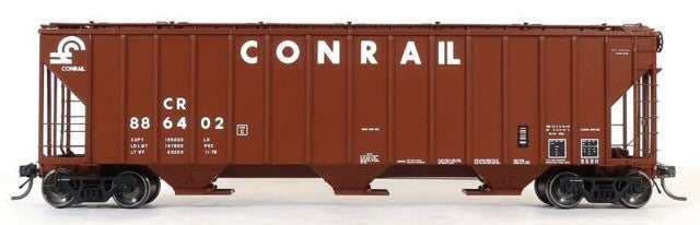 Tangent Scale Models HO 28113-01 DSI 4700 Covered Hopper Conrail 959H 'Repaint 1976' CR #886361