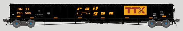 Aurora Miniatures HO 309014 National Steel Car 3650 cf 66' 'Railgon' Gondola GNTX #295635
