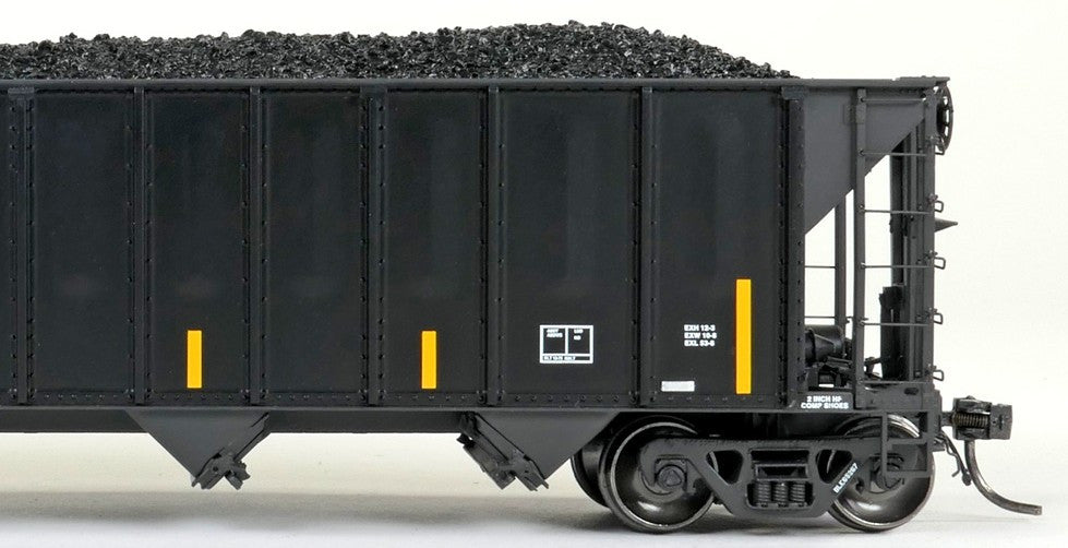 Tangent Scale Models HO 32063-01 Pullman-Standard 3400CuFt Quad Coal Hopper Bessemer and Lake Erie 'Conspicuity Repaint 2005+' BLE #65215