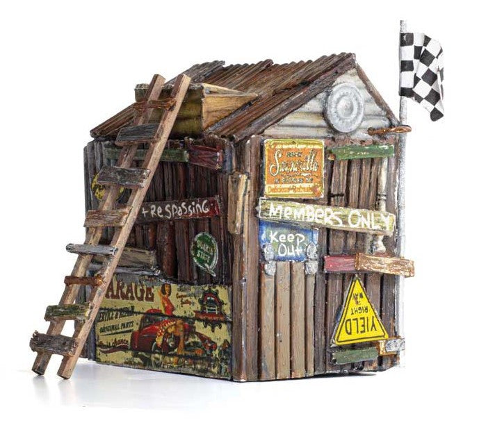 Woodland Scenics HO BR5072 Built Up Kids Clubhouse