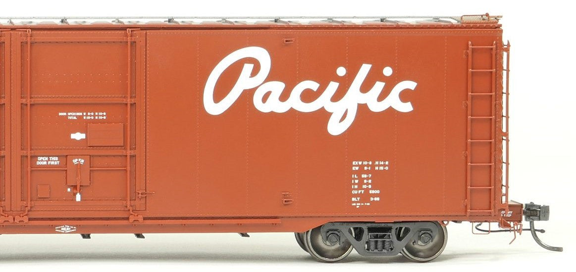 Tangent Scale Models HO 33010-05 Greenville 6,000CuFt 60' Double Door Box Car Canadian Pacific 'Delivery Red 3-1966' CP #205017