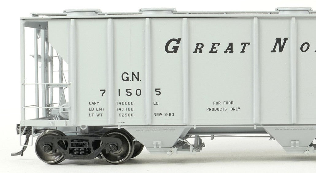 Tangent Scale Models HO 35011-01 PS-2 3215CuFt Covered Hopper Great Northern 'Delivery Gray 2-1960' GN #71502