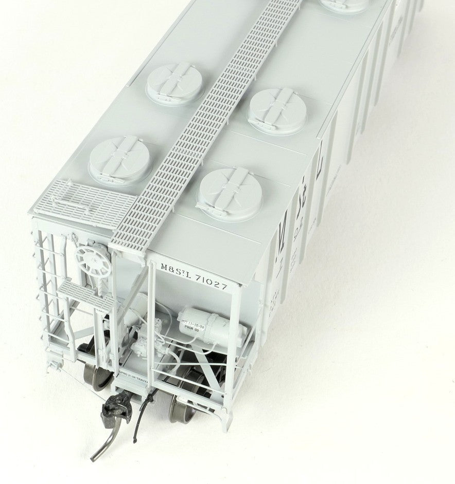 Tangent Scale Models HO 35012-02 PS-2 3215CuFt Covered Hopper Minneapolis and St. Louis 'Delivery Gray 11-1958' M&StL #71005