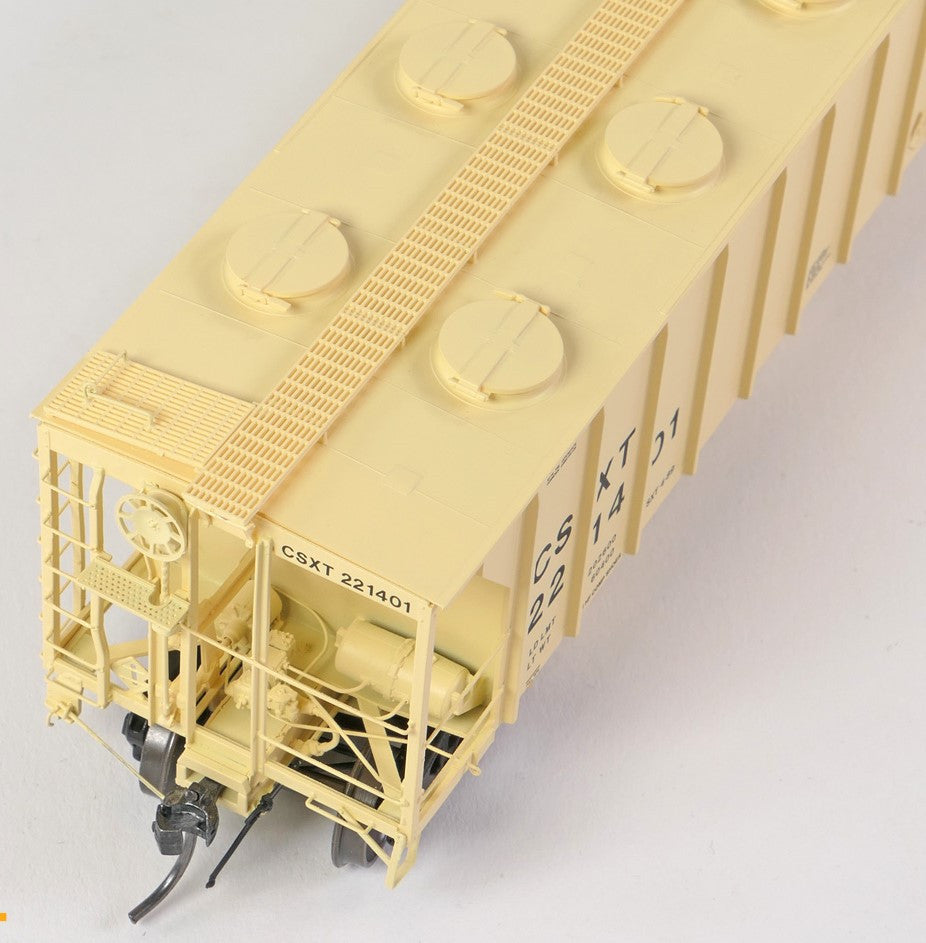 Tangent Scale Models HO 35161-02 Pullman-Standard 2929 Covered Hopper CSX 'Repaint 1989' CSXT #221070