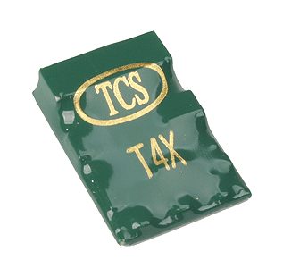 Train Control Systems TCS 1346 T4XA 4-Function DCC Decoder