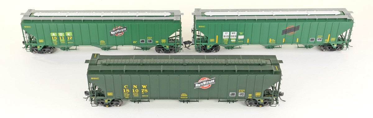 Tangent Scale Models HO 36362-02 PS4750 Covered Hopper Caney Fork and Western Railroad ex-CNW Restencil 2021+ CFWR #810181