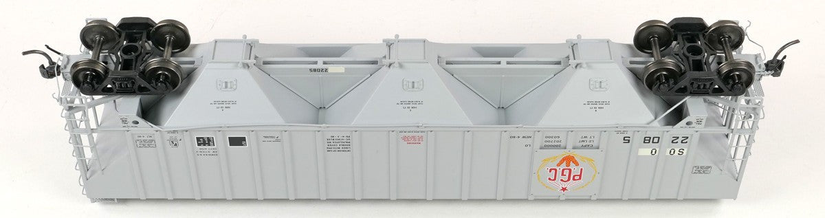 Tangent Scale Models HO 36367-02 PS4750 Covered Hopper Soo Lines ex-Producer’s Grain 1985+ SOO #22232